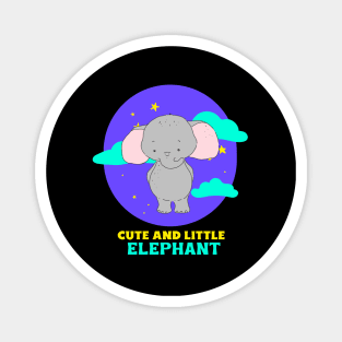 Cute And Little Elephant | Cute Baby Magnet